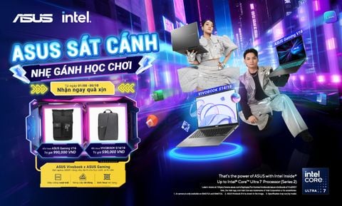Mua Laptop ASUS chính hãng: Trải nghiệm vượt trội, dịch vụ toàn diện