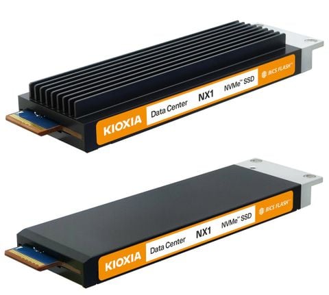 Kioxia ra mắt SSD NX1 PCIe 5.0 NVMe E1.S: Hỗ trợ tản nhiệt chất lỏng, tối ưu cho máy chủ AI