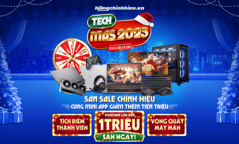 [SĂN SALE CHÍNH HIỆU] TECH MAS 2025: ĐẠI TIỆC CÔNG NGHỆ – GIẢM GIÁ 