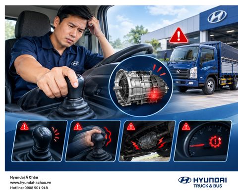DẤU HIỆU HỘP SỐ GẶP VẤN ĐỀ CẦN KIỂM TRA NGAY