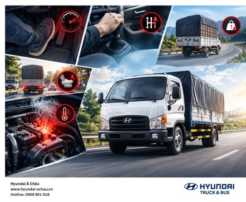 NHỮNG THÓI QUEN LÁI XE GÂY HẠI ĐỘNG CƠ VÀ CÁCH BẢO VỆ ĐỘNG CƠ XE TẢI
