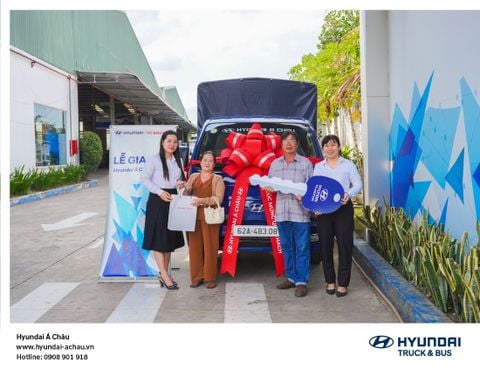 HYUNDAI Á CHÂU TIẾP TỤC BÀN GIAO XE PORTER H150 – KHẲNG ĐỊNH UY TÍN VÀ CHẤT LƯỢNG DỊCH VỤ