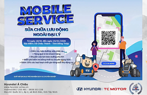 Tiếp tục chương trình sửa chữa lưu động – Xã Châu Thành - Tỉnh Đồng Tháp