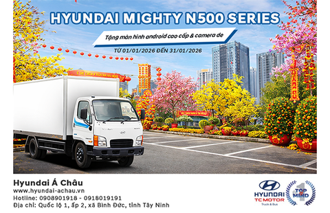 Khởi Đầu Năm Mới Cùng Hyundai Mighty N500 Series
