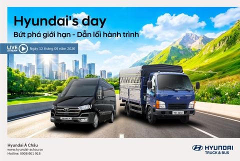 LIVESTREAM HYUNDAI’S DAY THÁNG 9 – BỨT PHÁ GIỚI HẠN, DẪN LỐI HÀNH TRÌNH