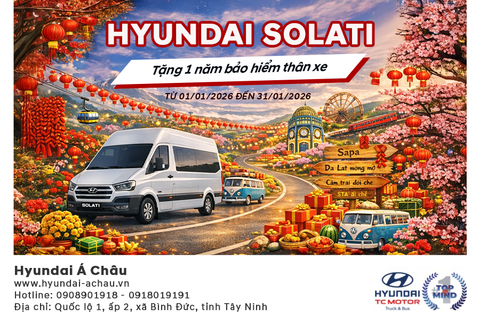 CHƯƠNG TRÌNH KHUYẾN MÃI THÁNG 01/2026 – HYUNDAI SOLATI