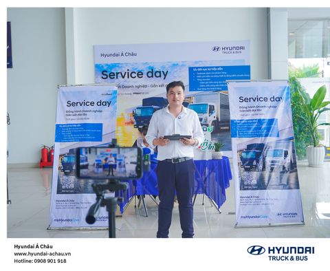 TỔNG KẾT SERVICE DAY NGÀY 10/08 TẠI HYUNDAI Á CHÂU – ĐỒNG HÀNH DOANH NGHIỆP, GẮN KẾT DÀI LÂU