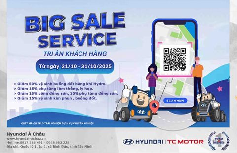 BIG SALE SERVICE – TRI ÂN KHÁCH HÀNG