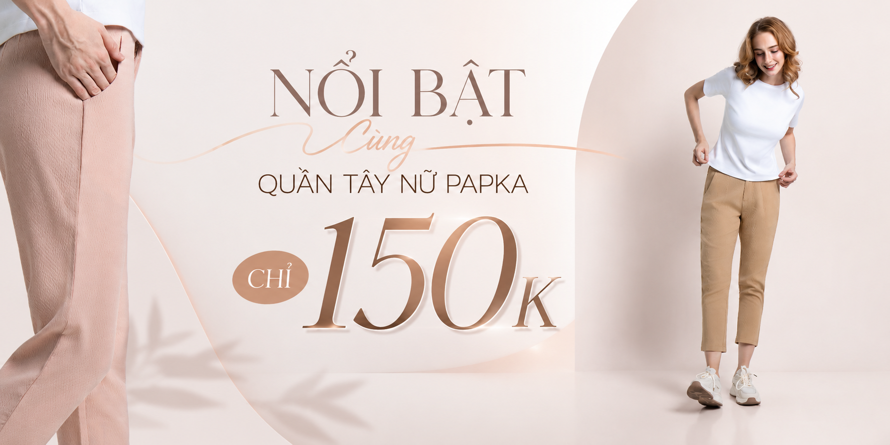 Nàng đã sẵn sàng “refresh” outfit với những gam màu tươi sáng và trẻ trung với Quần tây nữ PAPKA chưa?
