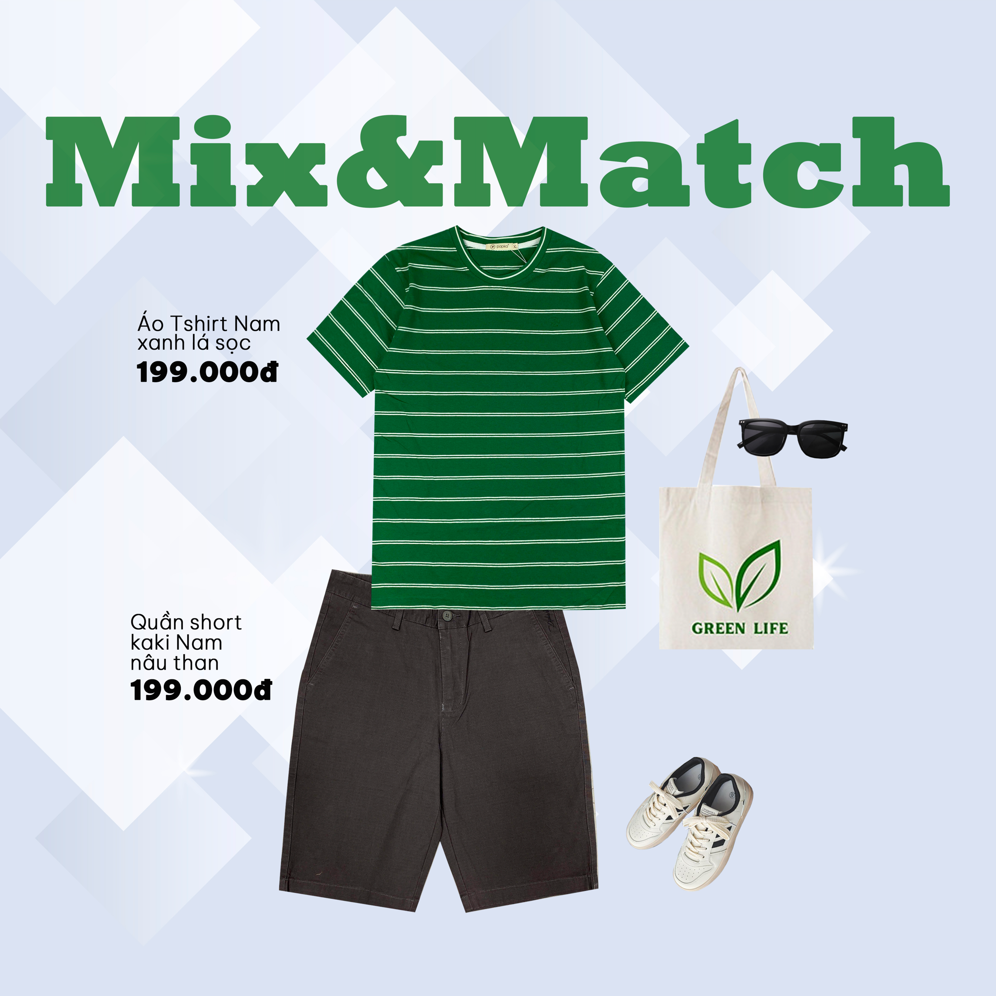 Mix&Match Thời Trang Nam – Giá Siêu Tiết Kiệm, Style Siêu Chất