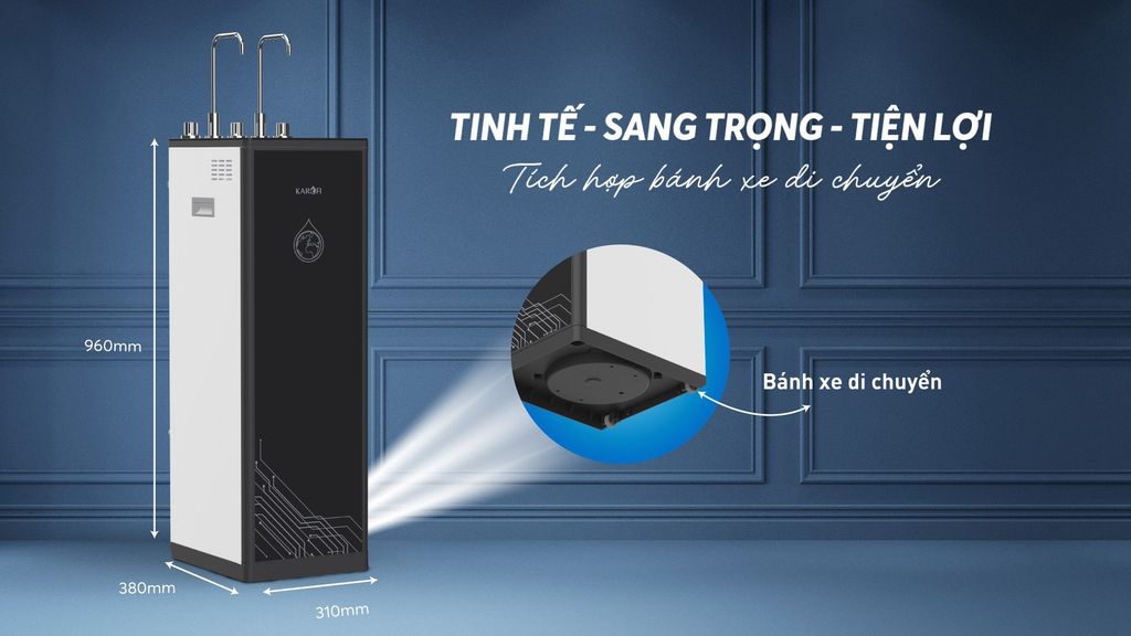 Máy lọc nước nóng lạnh Karofi KAD D66 có gì nổi bật