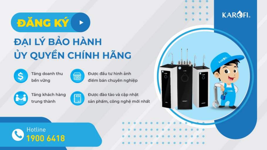 Làm đại lý máy lọc nước karofi: Cơ hội vàng cho kinh doanh