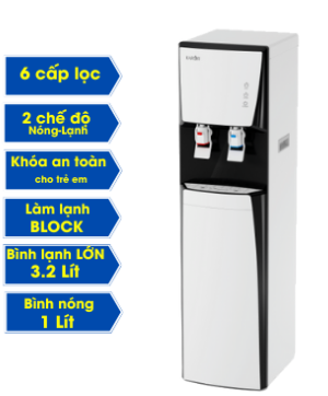 Máy lọc nước nóng lạnh HCV351 WH chính hãng Karofi