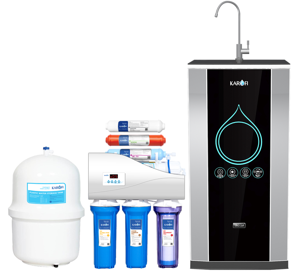 Karofi iRO 1.1 công nghệ RO chuẩn nước uống trực tiếp