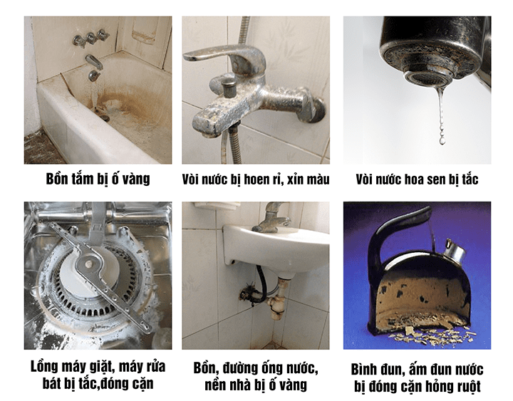 Xử lý nước nhiều đá vôi với cách làm đơn giản tại nhà