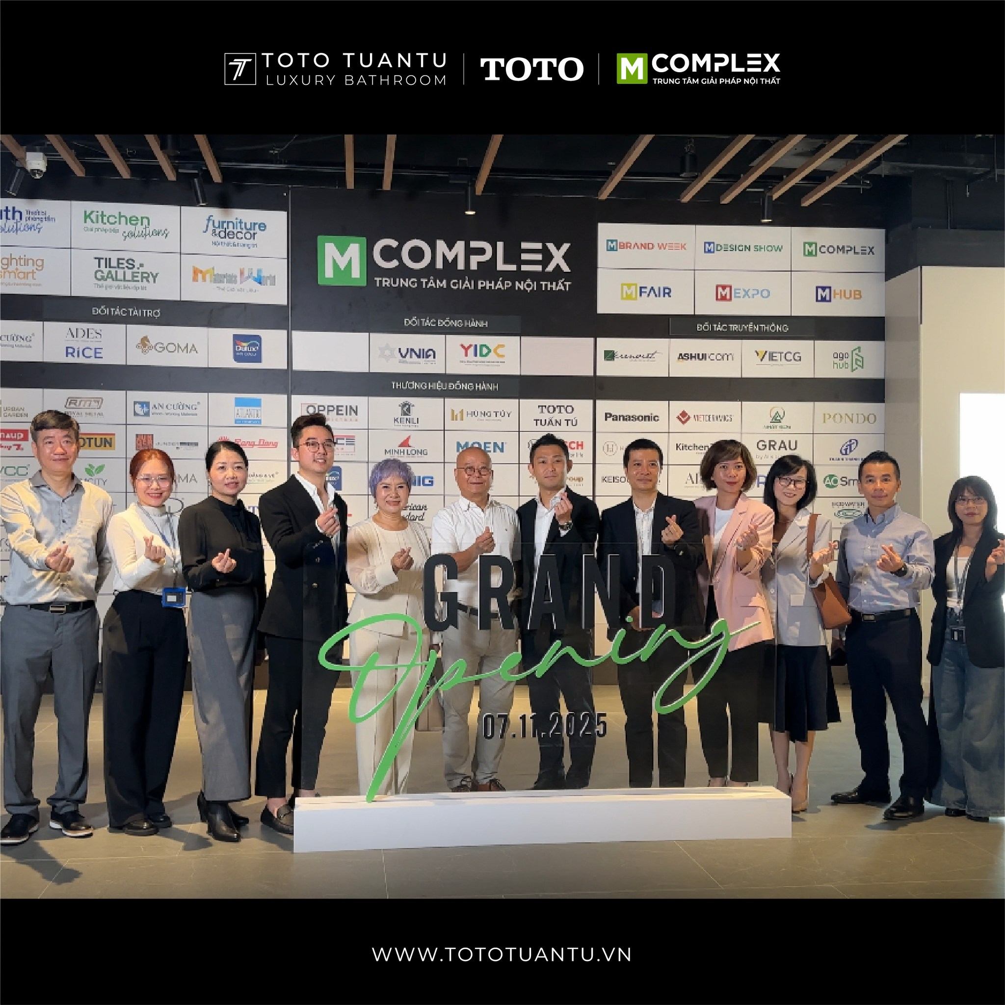 TOTO Tuấn Tú: Tiên phong mô hình “One-Stop-Shop” trong ngành nội thất tại M-Complex Royal City.