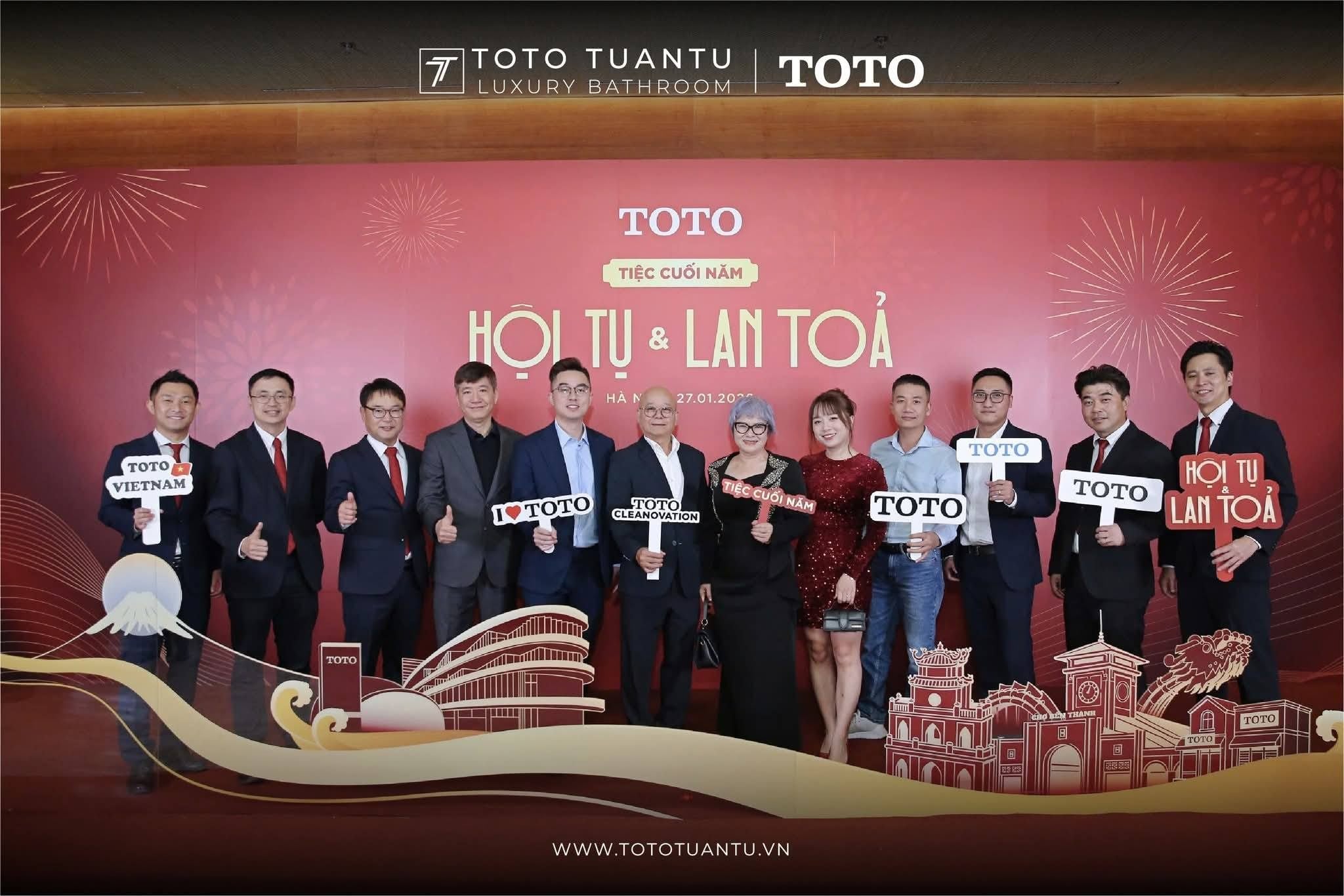 YEAR END PARTY TOTO VIỆT NAM 2025 – KHU VỰC MIỀN BẮC    Bùng nổ cảm xúc – Vinh danh xứng đáng – Khép lại một năm rực rỡ