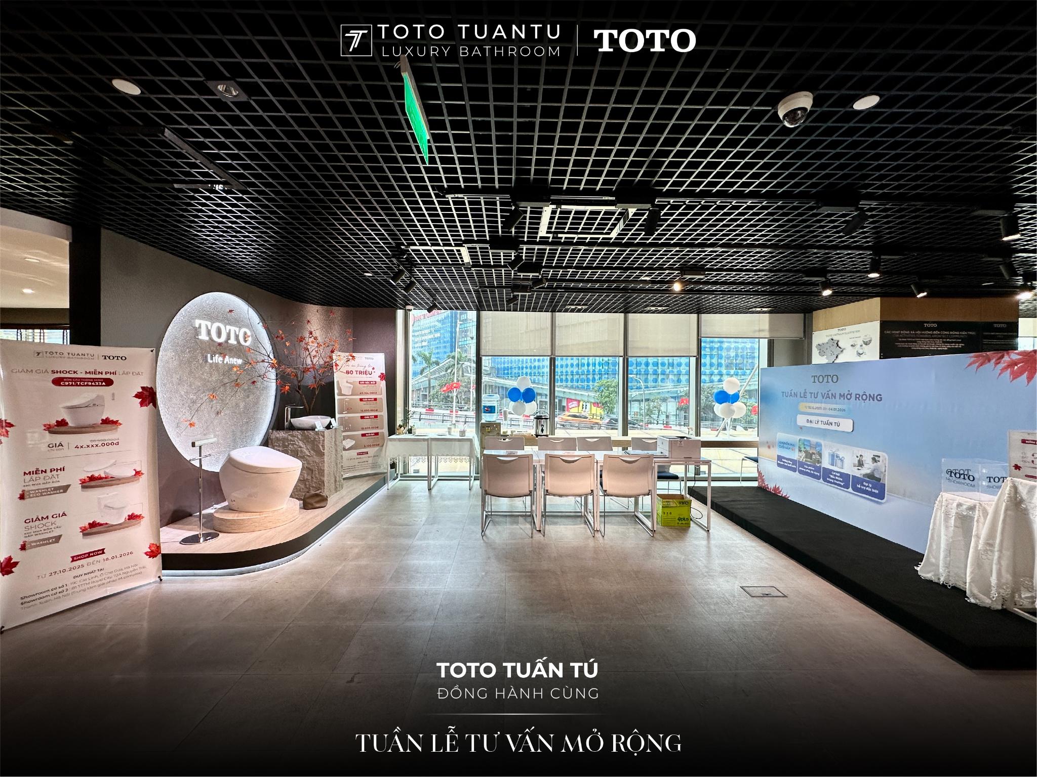 TOTO TUẤN TÚ-ĐỒNG HÀNH CÙNG TUẦN LỄ TƯ VẤN MỞ RỘNG 2025