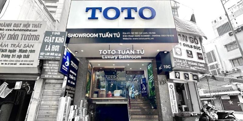 Top 10 Showroom thiết bị vệ sinh Hà Nội cao cấp, uy tín 2026