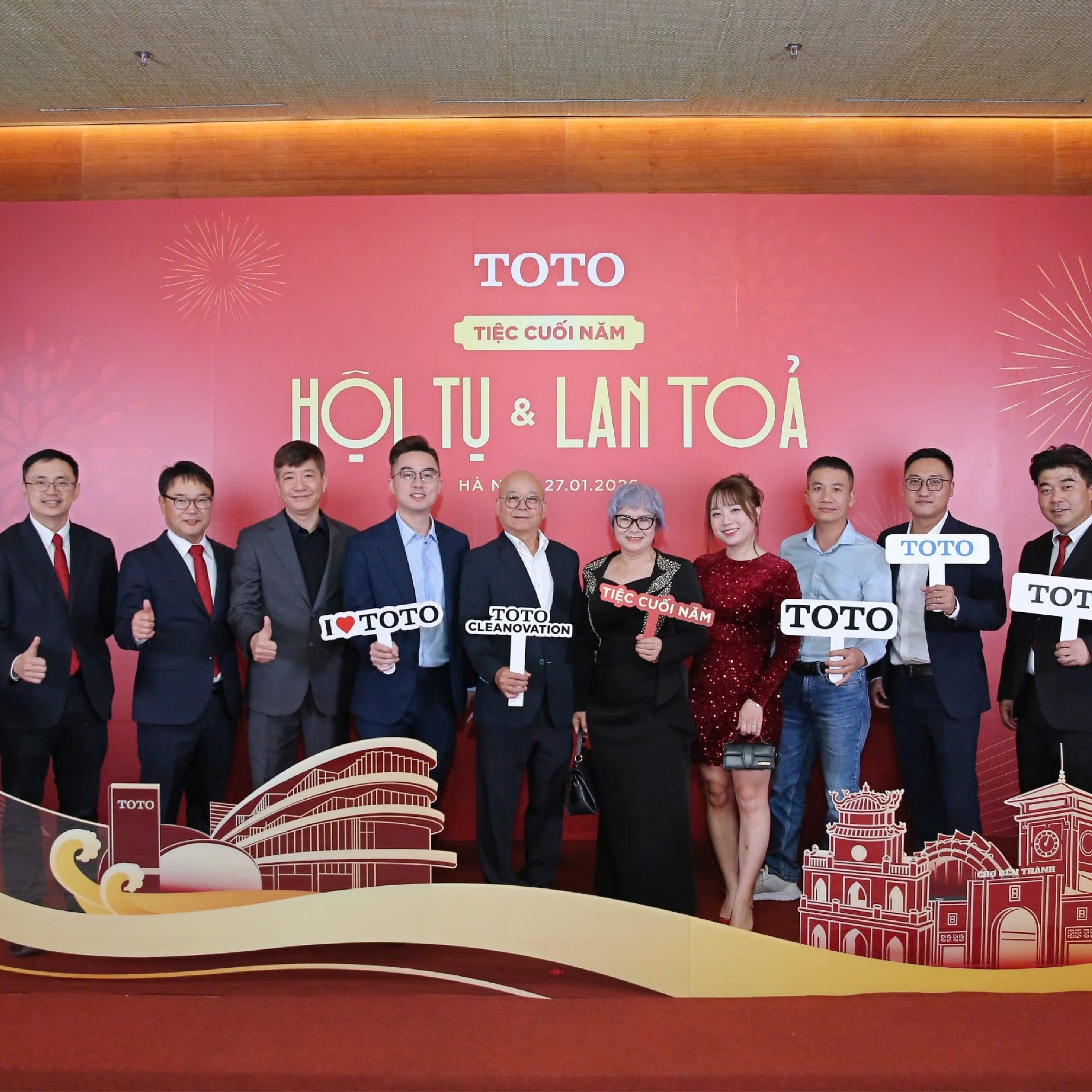 YEAR END PARTY TOTO VIỆT NAM 2025 – KHU VỰC MIỀN BẮC    Bùng nổ cảm xúc – Vinh danh xứng đáng – Khép lại một năm rực rỡ