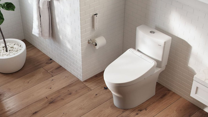 Bồn cầu mini nhỏ gọn, tiết kiệm diện tích cho phòng tắm nhỏ