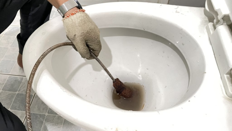 Thông tắc đường ống và kiểm tra ống thông khí ngầm