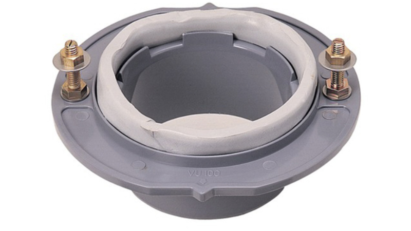 Lắp gioăng cao su và định vị đế thải (Con thỏ)