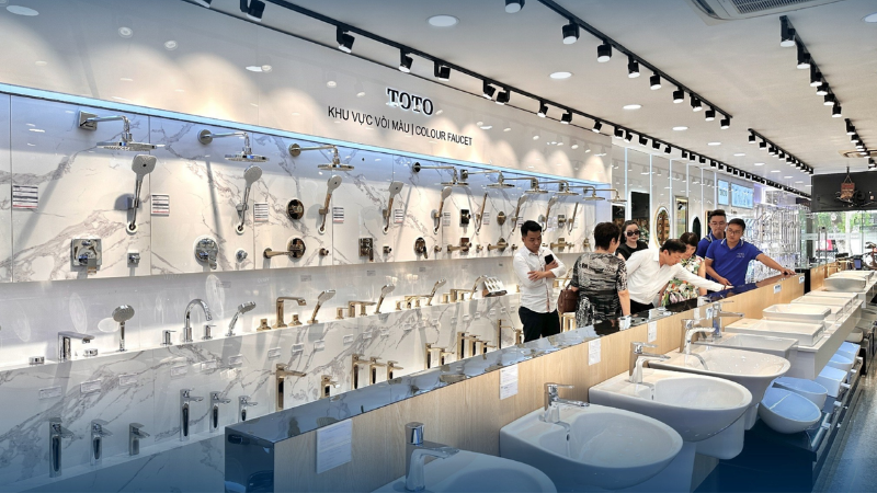 Mua nắp bồn cầu và phụ kiện TOTO chính hãng tại TOTO Tuấn Tú