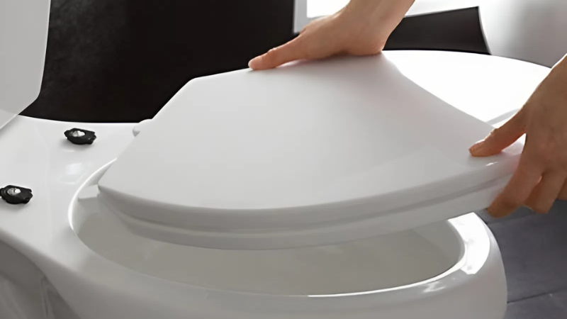 Cách tháo nắp bồn cầu cũ bị hỏng hoặc kẹt chốt