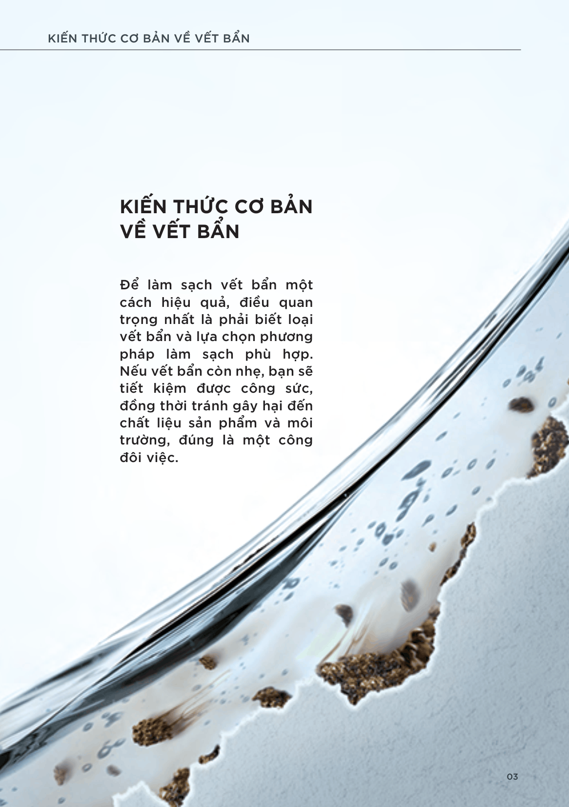 Kiến thức cơ bản về vết bẩn TOTO