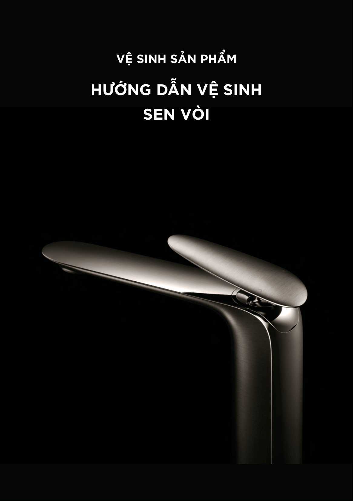 Hướng dẫn vệ sinh sen vòi TOTO