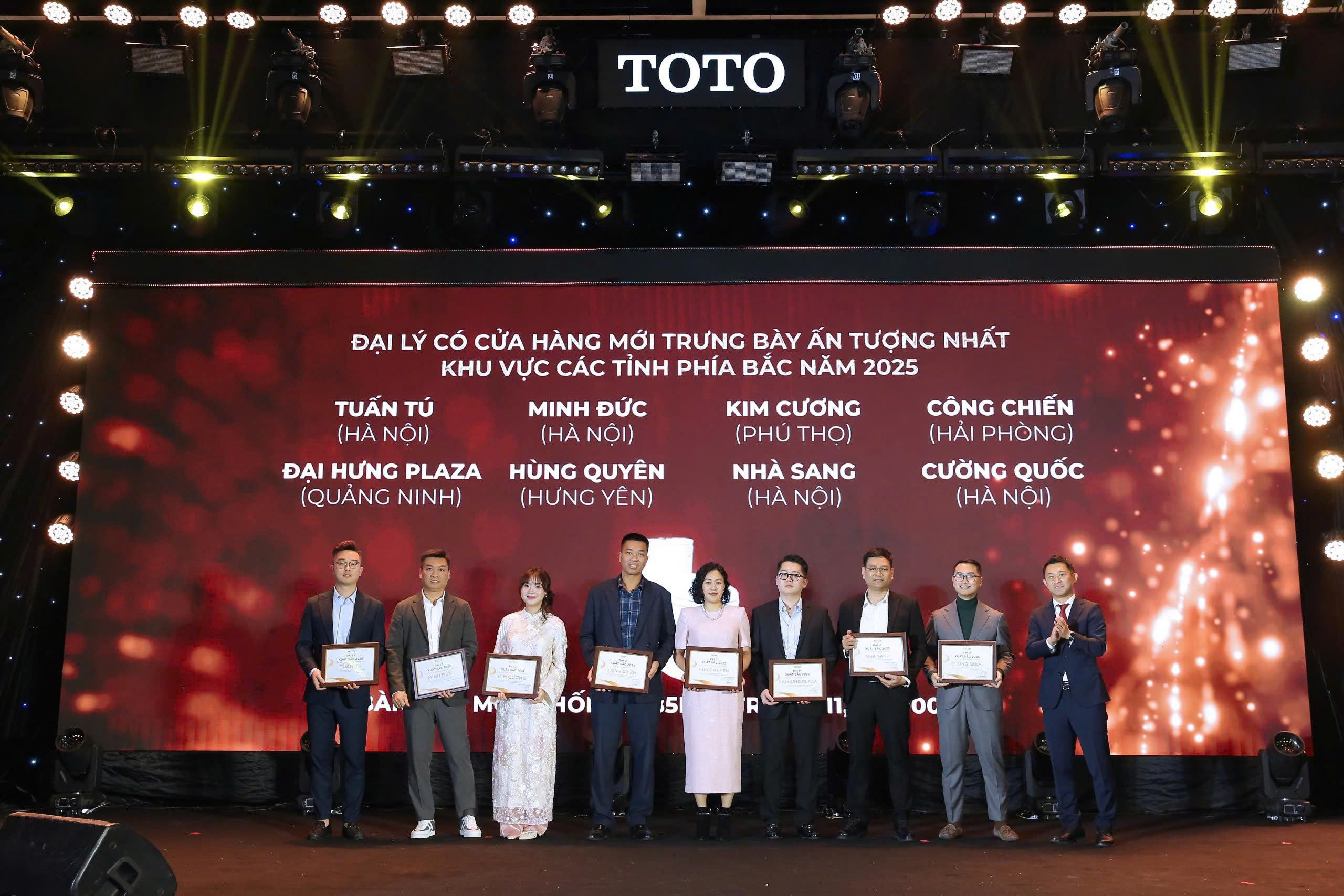 Giải thưởng trưng bày showroom ấn tượng 2025