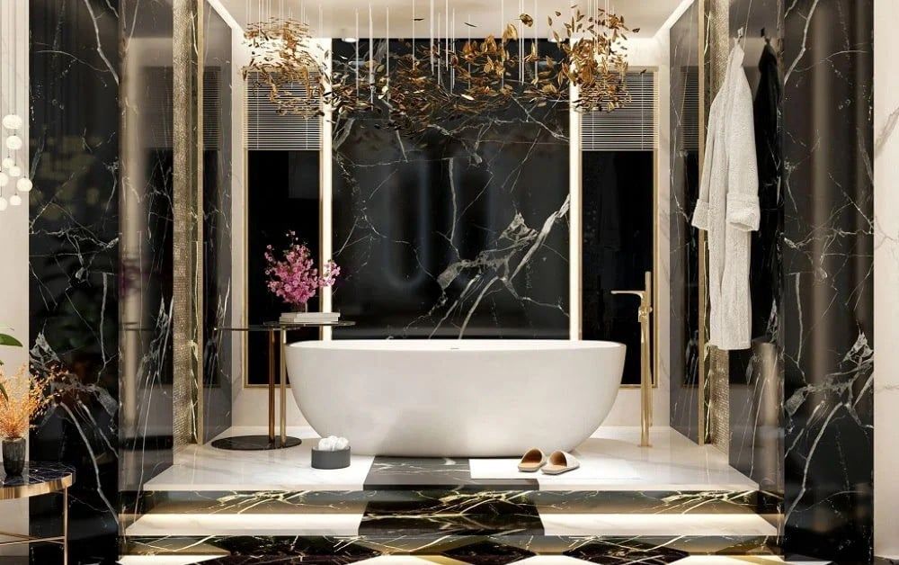Phòng tắm phong cách tân cổ điển