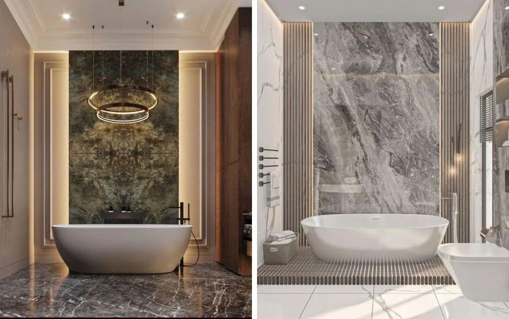 Phòng tắm biệt thự tân cổ điển