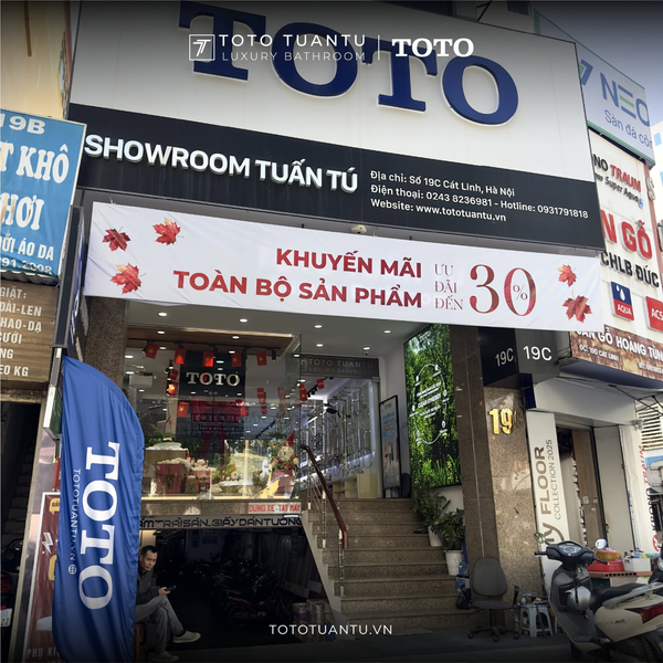 TOTO Tuấn Tú – Chuyên gia cung cấp thiết bị vệ sinh chính hãng