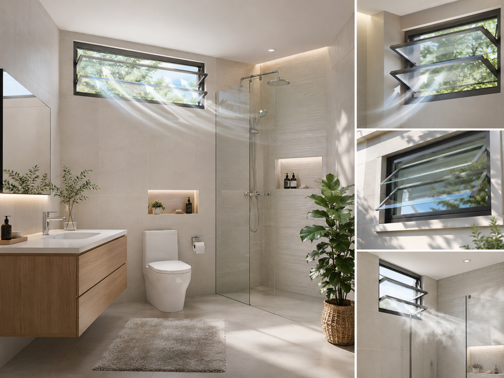 Nhà vệ sinh diện tích trung bình từ 3 – 6m²
