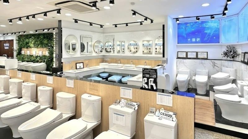 SHOWROOM TOTO Tuấn Tú phân phối bồn cầu chính hãng, tư vấn kỹ thuật tận tâm