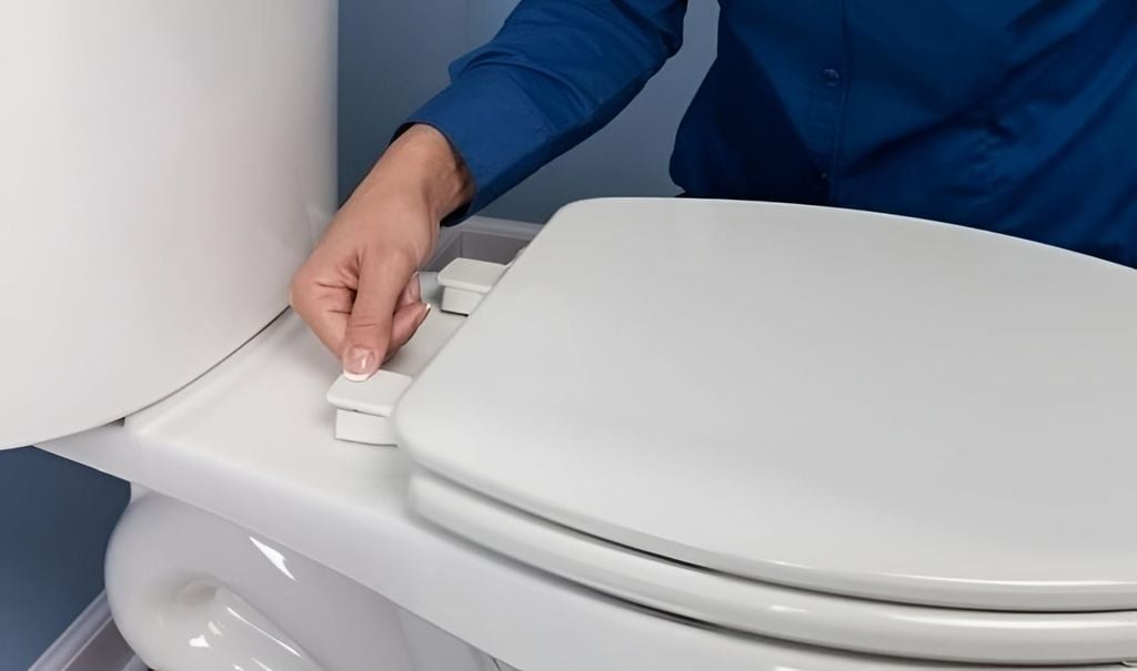 Căn chỉnh đúng vị trí tấm đế cài và siết vít vừa lực để nắp cố định chắc chắn, đóng mở êm ái