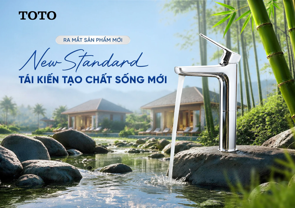 Bộ sản phẩm TOTO mới 2026 và giải pháp phòng tắm toàn diện