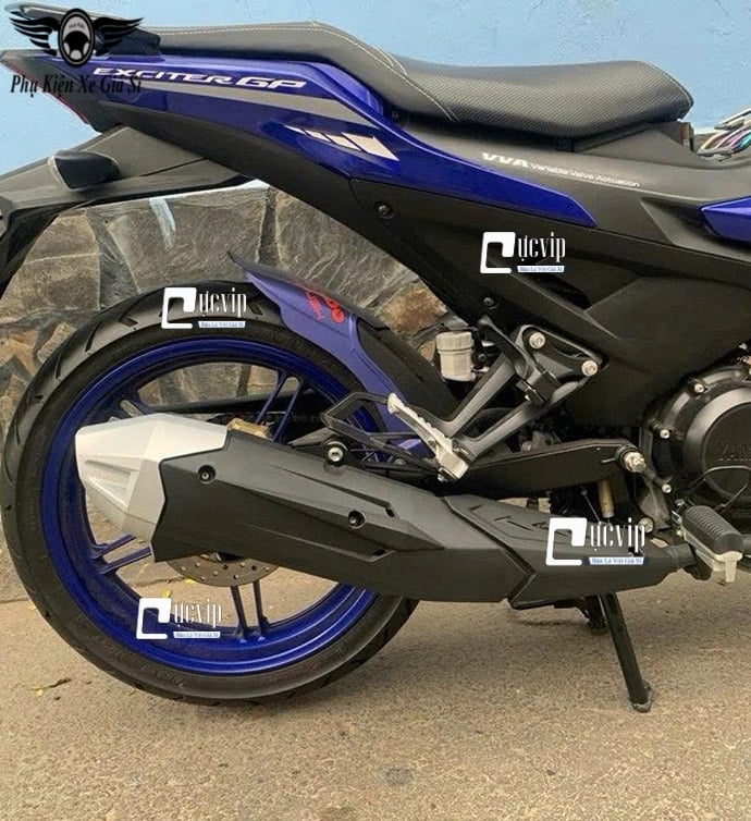 [Kiểu Thái] Ốp Che Pô + Đích Pô LC V6 Gắn Exciter 155 ( Đời 2021 - 2025) [Gắn Theo Xe, Không Cần Chế] MS6830