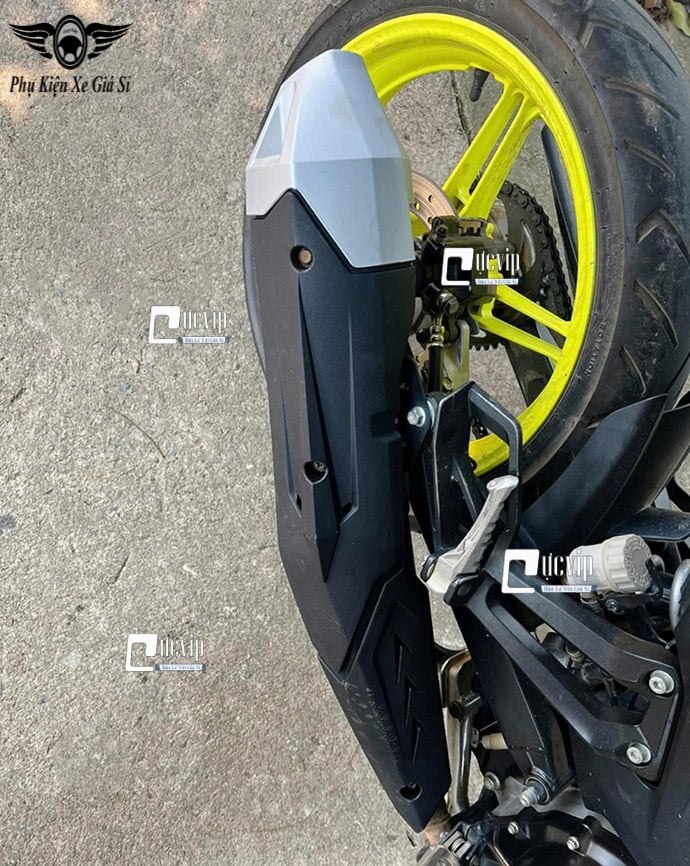[Kiểu Thái] Ốp Che Pô + Đích Pô LC V6 Gắn Exciter 155 ( Đời 2021 - 2025) [Gắn Theo Xe, Không Cần Chế] MS6830