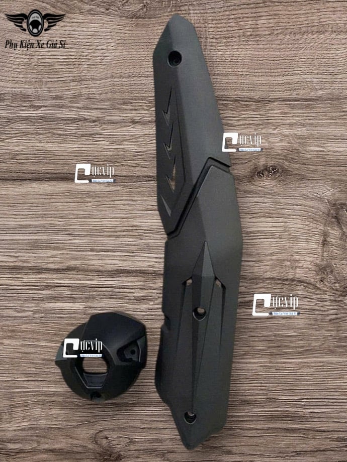 [Kiểu Thái] Ốp Che Pô + Đích Pô LC V6 Gắn Exciter 155 ( Đời 2021 - 2025) [Gắn Theo Xe, Không Cần Chế] MS6830