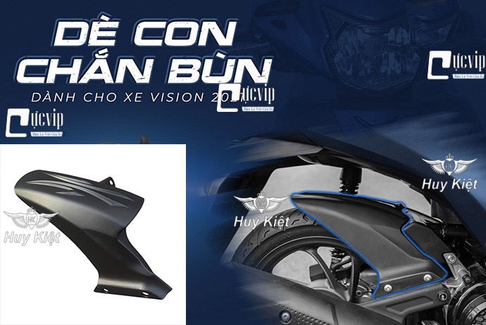 [Mẫu Mới] Dè Con Chắn Bùn Vision 2021 - 2025 Hãng Tonato MS6834