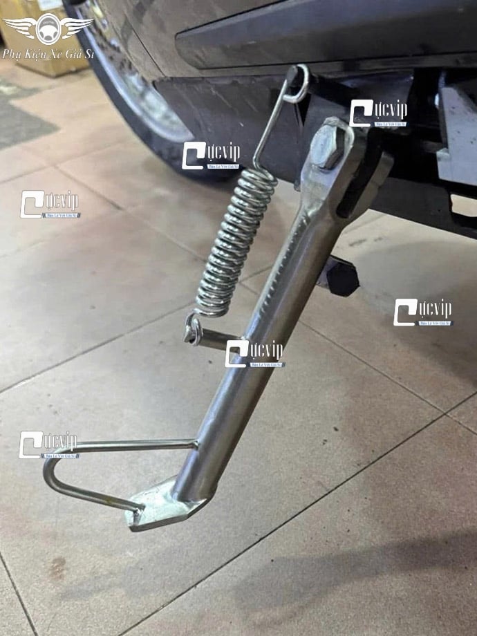 Chân Chống Nghiêng Inox 304 Gắn Xe Máy Điện Dat Bike Quantum S1, S2, S3 (Không Kèm Ốc Và Lò Xo) MS6877