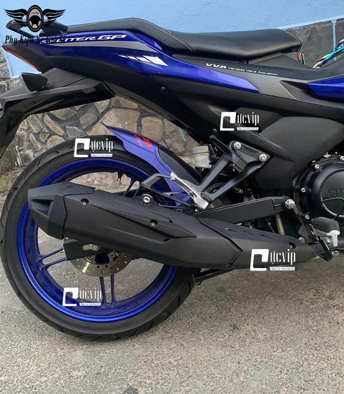 [Kiểu Thái] Ốp Che Pô + Đích Pô LC V6 Gắn Exciter 155 ( Đời 2021 - 2025) [Gắn Theo Xe, Không Cần Chế] MS6830