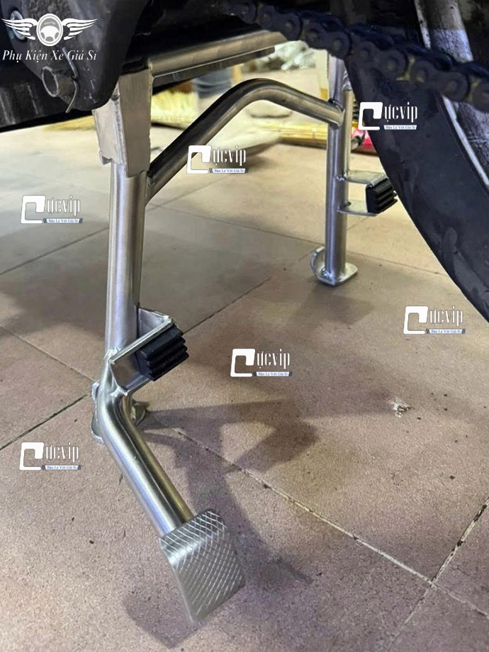 Chân Chống Đứng Inox 304 Gắn Xe Máy Điện Datbike Quantum S1, S2, S3 (Không Kèm Cốt Và Lò Xo) MS6876