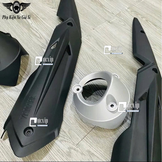 [Kiểu Thái] Ốp Che Pô + Đích Pô LC V6 Gắn Exciter 135 (5 Số) ( Đời 2015 - 2020) [Gắn Theo Xe, Không Cần Chế] MS6828