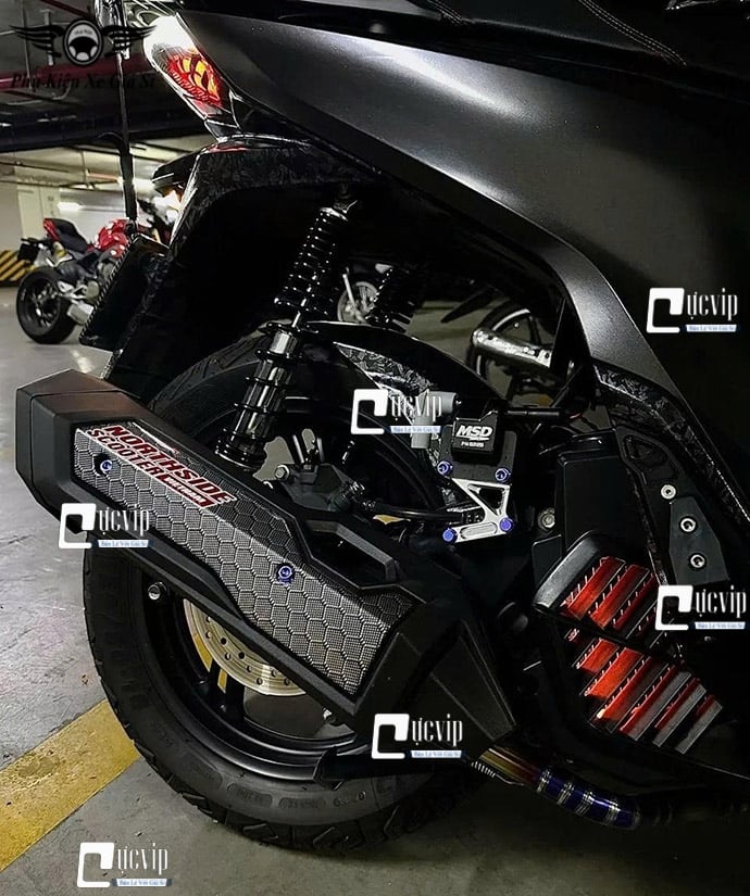 Ốp Pô ADV Gắn Xe SH125i-150i-160i Các Đời SH 2012, 2017, 2025, SH 2021, SH 2022, SH 2023, SH 2024 Hãng Tonato MS6833