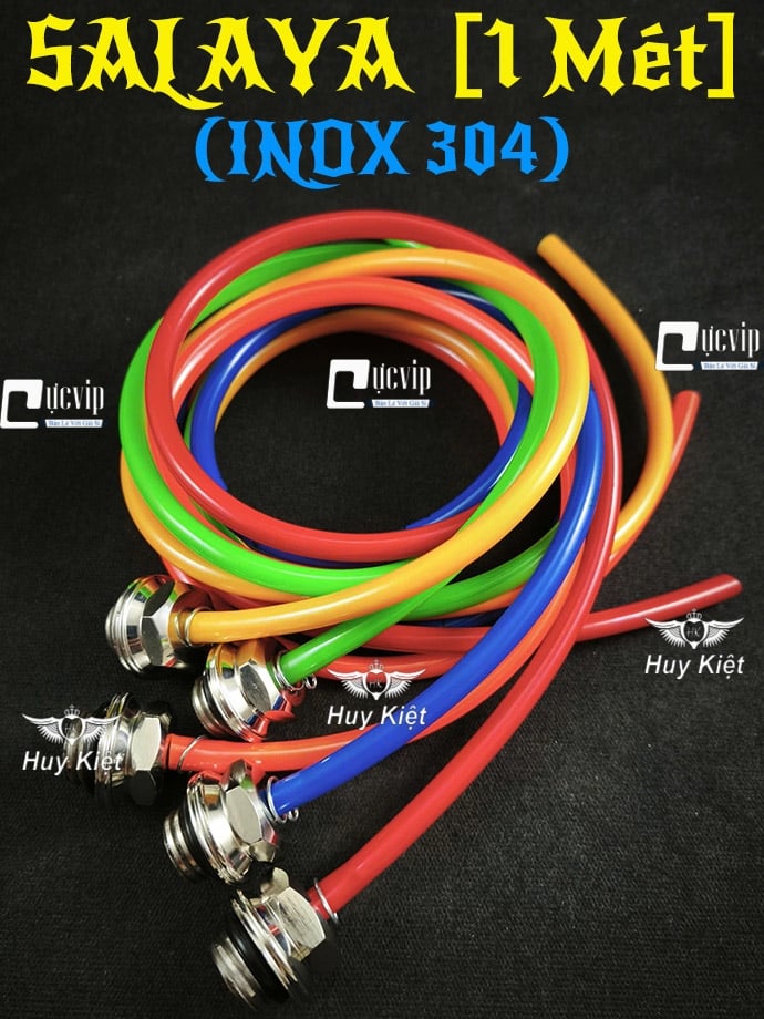 [Ống 1M] Ống Thông Hơi, Thông Nhớt SALAYA [V9] [INOX 304] Wave Dr Fu Si Jupiter Win Ex Cub Sonic Nouvo Luvias AB Vision Mio PCX NVX Yaz MS6768