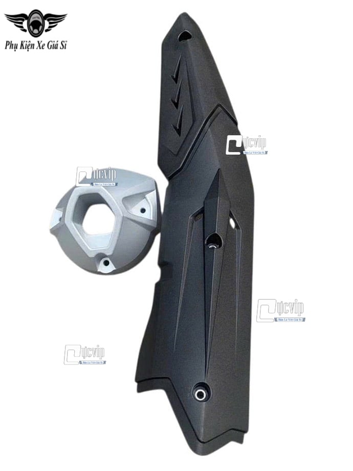 [Kiểu Thái] Ốp Che Pô + Đích Pô LC V6 Gắn Exciter 155 ( Đời 2021 - 2025) [Gắn Theo Xe, Không Cần Chế] MS6830